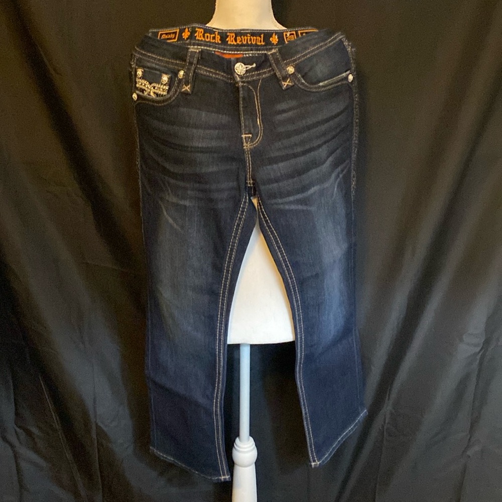 Rock Revival Easy Capri Jeans